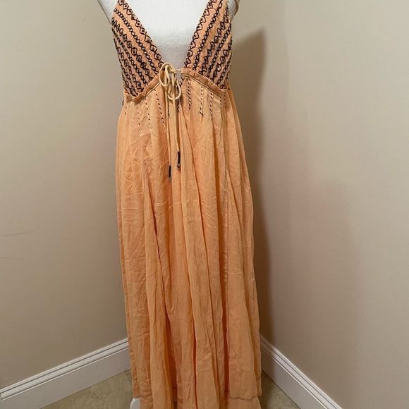 New Free People June Bug maxi dress size XL - Picture 7 of 14